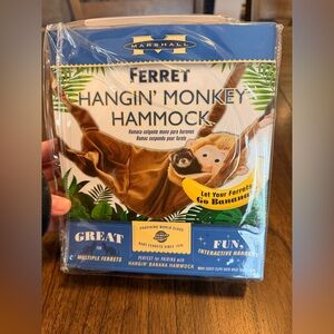 Marshall Hangin' Monkey Ferret Hammock.